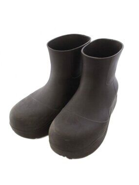 Bottega Veneta Puddle Boots Paddle Ruba Rain Shoes Short Brown